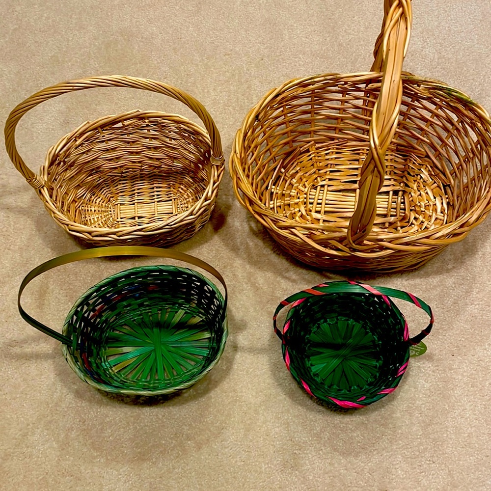 Set of Easter Baskets